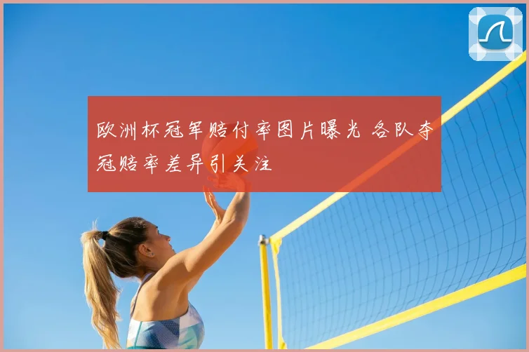 欧洲杯冠军赔付率图片曝光 各队夺冠赔率差异引关注