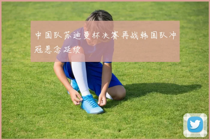 中国队苏迪曼杯决赛再战韩国队冲冠悬念延续